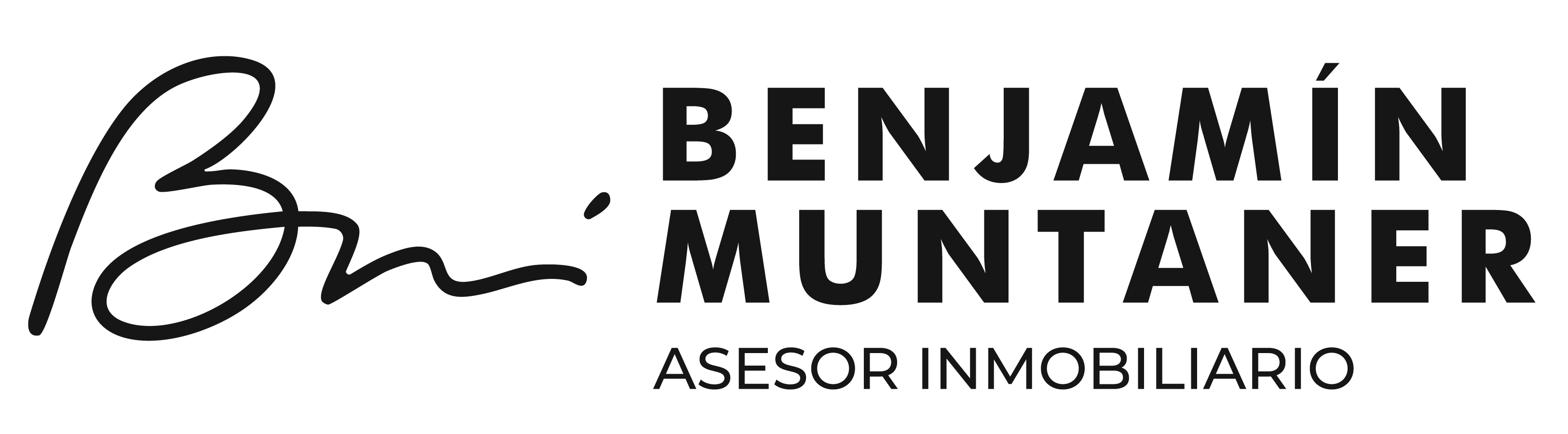 Benjamin Muntaner Asesor Inmobiliario Logo