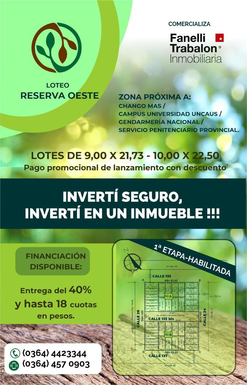 Terreno en Mitre — foto 1 de 4