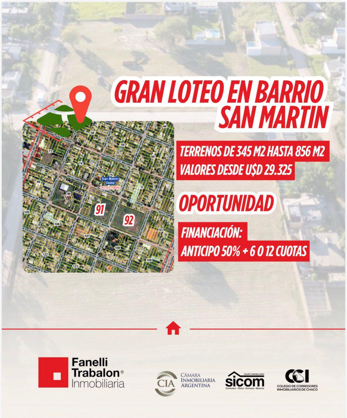 Terreno en San Martin — foto 1 de 5