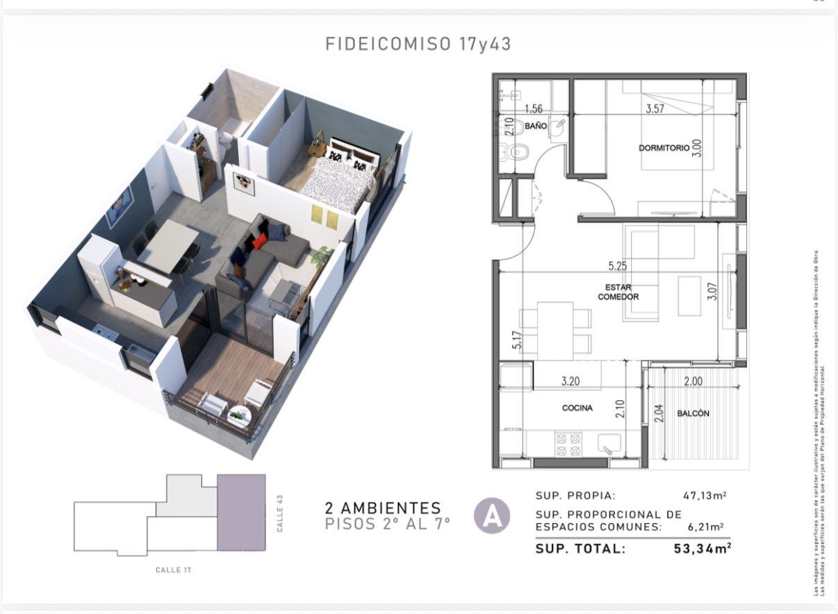 departamento de 1 dormitorio  en pozo a la venta