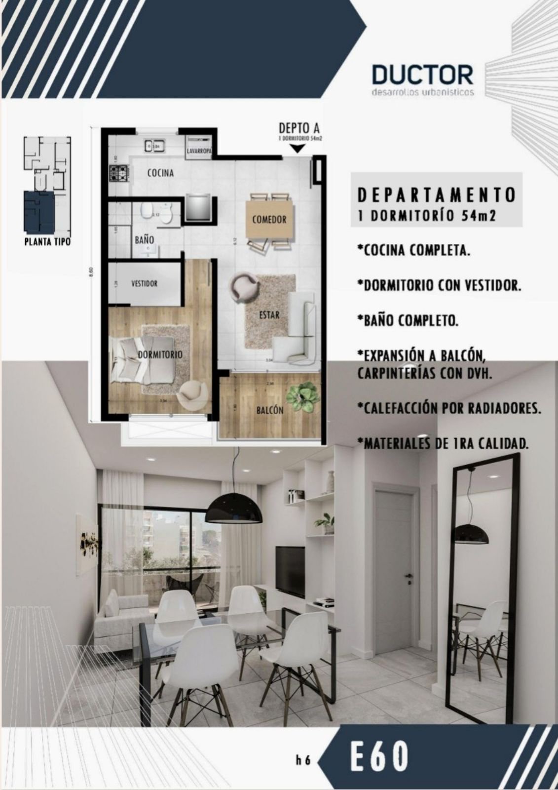 VENTA DE DEPARTAMENTO DE 2 DORMITORIOS — foto 2 de 16