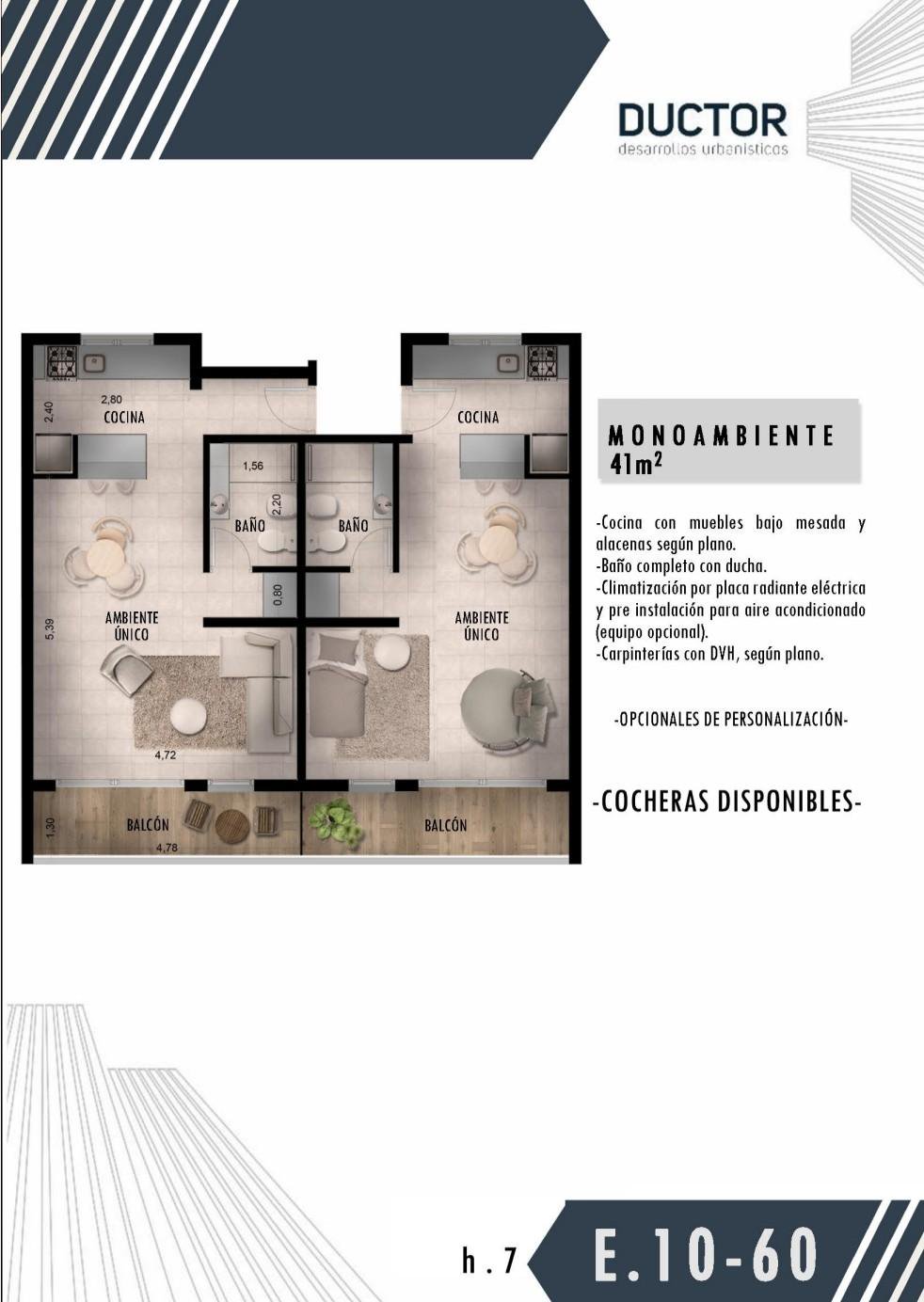 VENTA DE MONOAMBIENTE A ESTRENAR — foto 2 de 17
