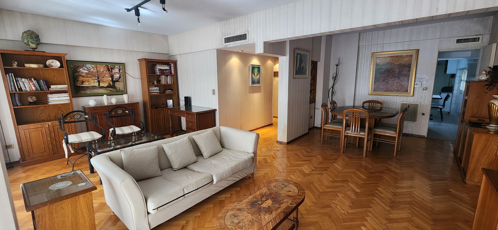 Departamento Increible en Alquiler – Amplio 4 ambientes muy luminoso y Amoblado Caba-Recoleta