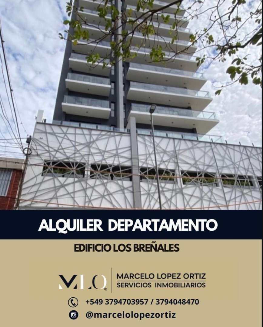 ALQUILER EDIFICO LOS BREÑALES DEPARTAMENTO DOS DORMITORIOS
